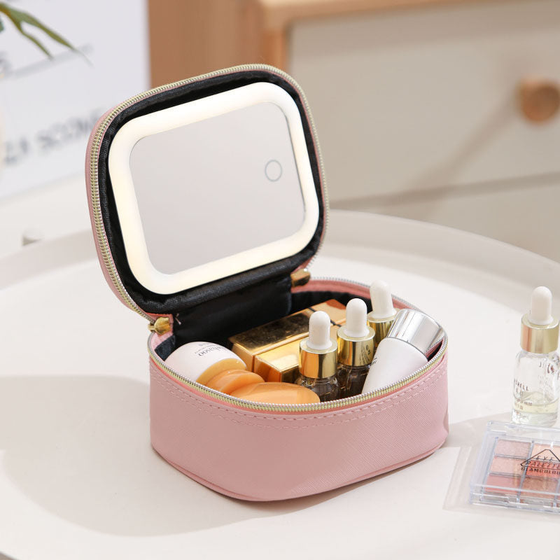 Halo Vanity™ LED Makeup Bag